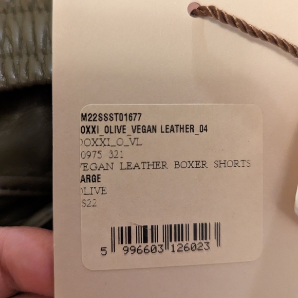 Nanushka Faux Leather Shorts - Picture 6 of 10